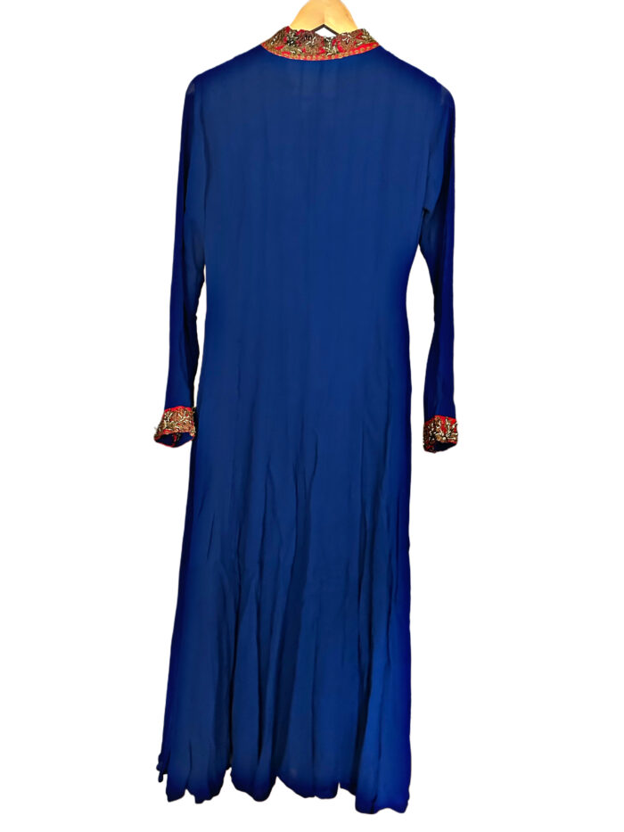 Vintage India Dress Deep Blue - Imagen 2